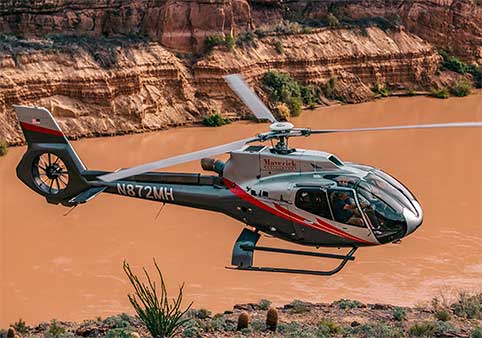 Maverick Helicopter Tours from GCNP Airport